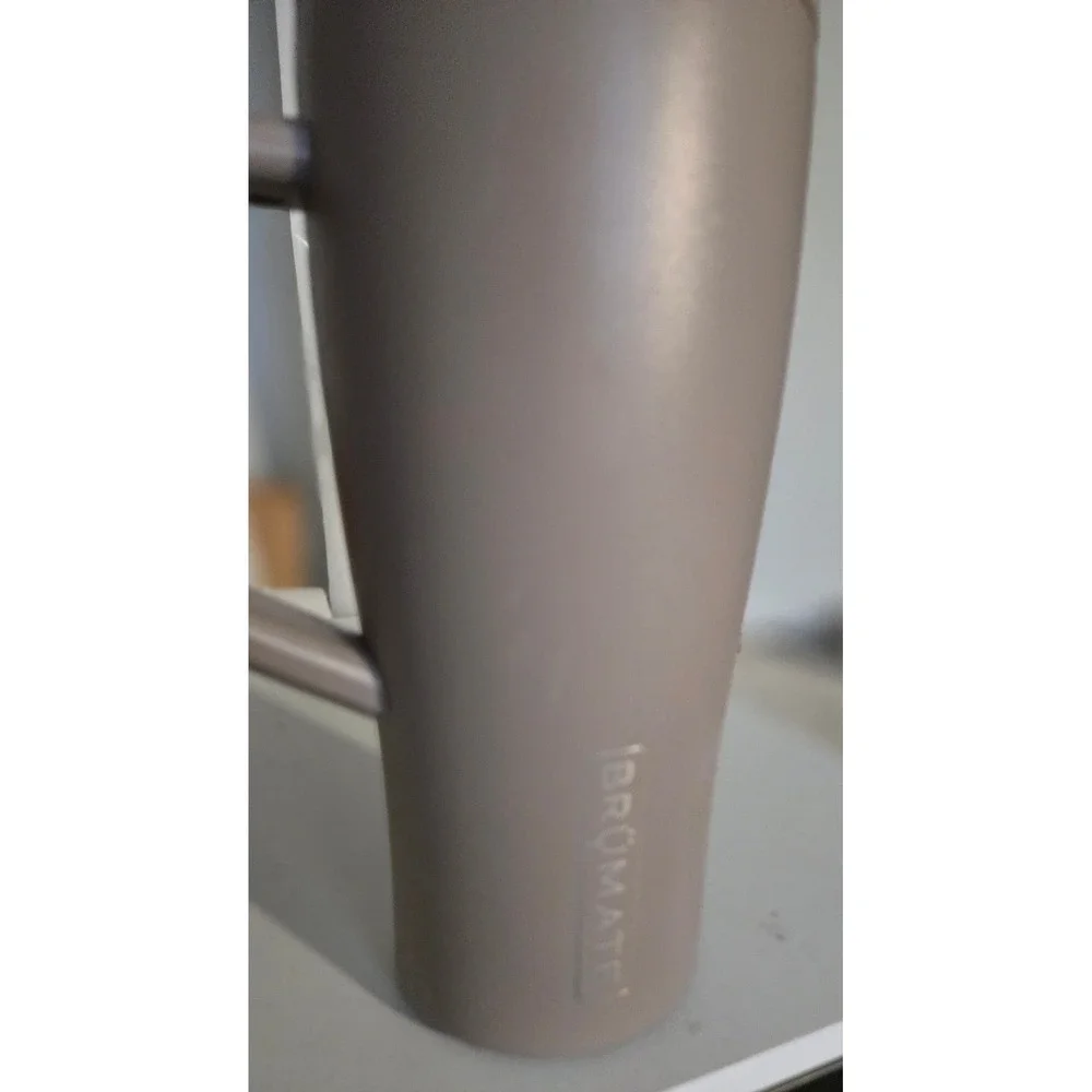 BruMate Era 30oz Leakproof Straw Tumbler Mocha Matte DWER30MCA ColdKey Lid
